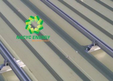 Cost Saving Customized Metal Roof Solar Mounting Systems Framed PV Module
