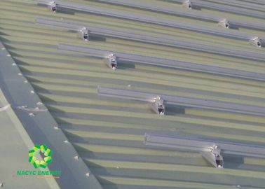 Reliable Structure Metal Roof Solar Mounting Systems For Pitched Roof